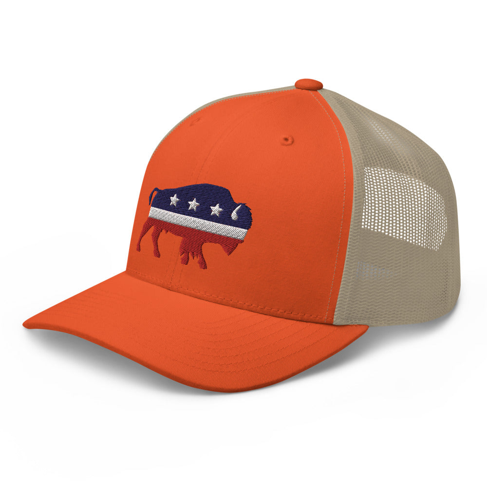 Bison Independent Trucker Cap