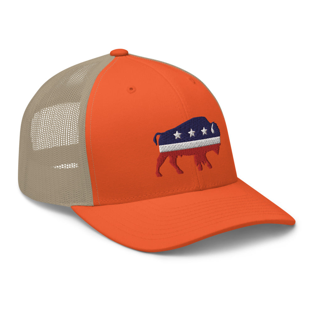 Bison Independent Trucker Cap