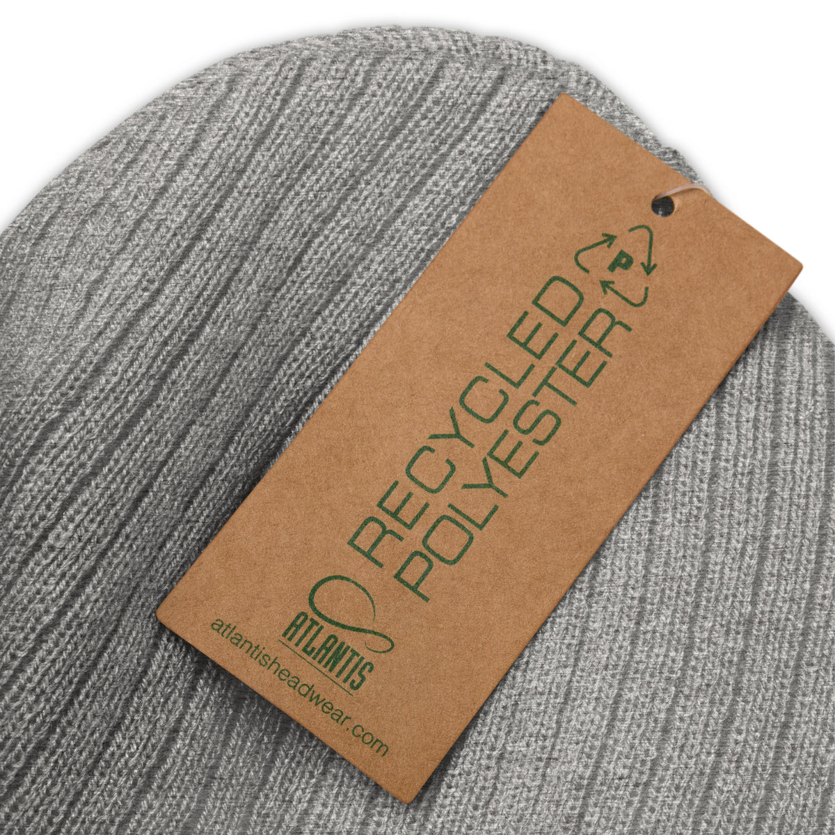 Porcupine Logo Ribbed Knit Beanie