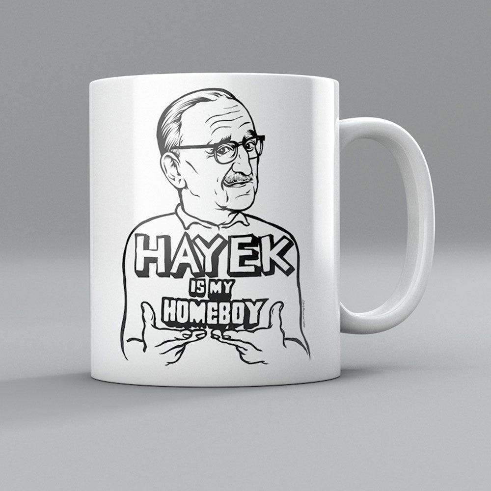 Hayek Is My Homeboy Coffee Mug