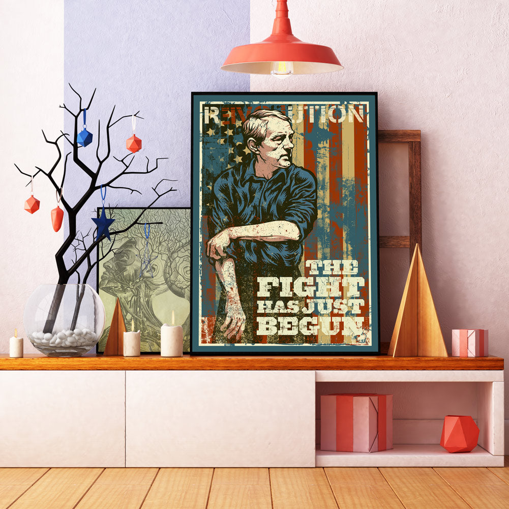 The Fight Has Just Begun Ron Paul Giclée Art Print