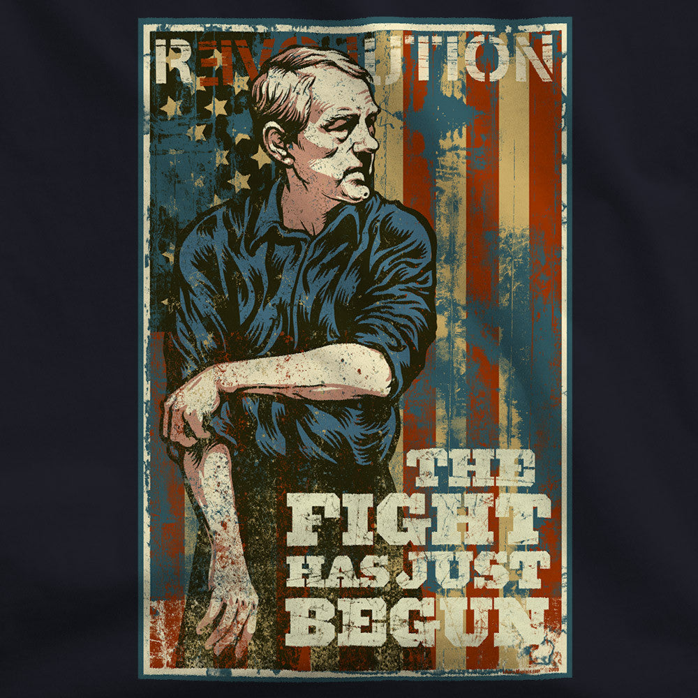 The Fight Has Just Begun Ron Paul Graphic T-Shirt