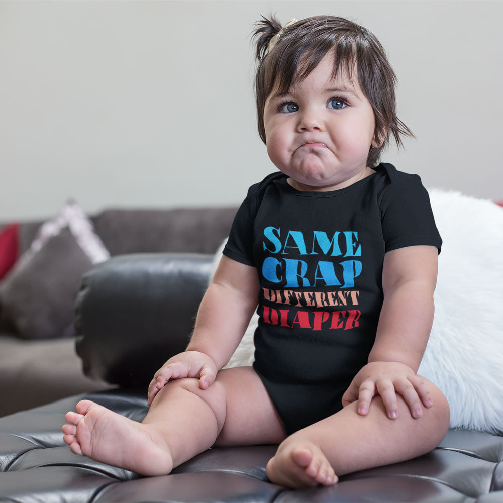 Same Crap Different Diaper Onsie