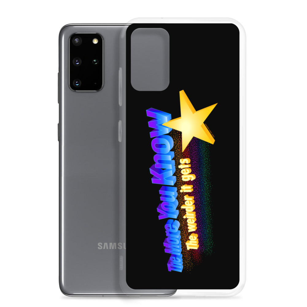 The more You Know the Weirder It Gets Samsung Case