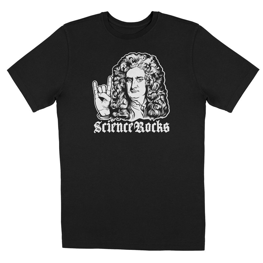 Sir Isaac Newton Science Rocks Baby-Knit Jersey Concert Tee