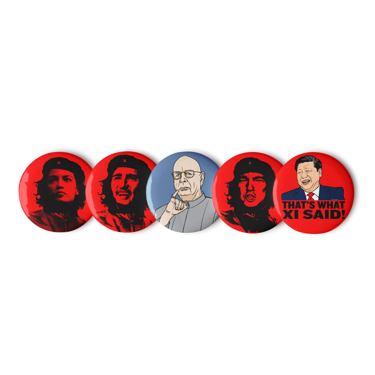 Red Menace Button Funfest Pack