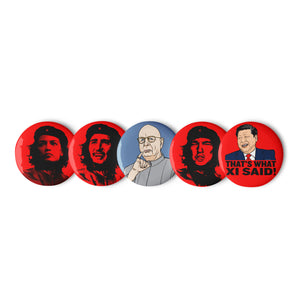 Red Menace Button Funfest Pack