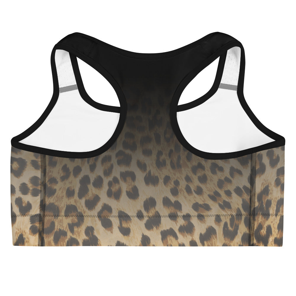 Shadow Leopard Sports bra - Liberty Maniacs