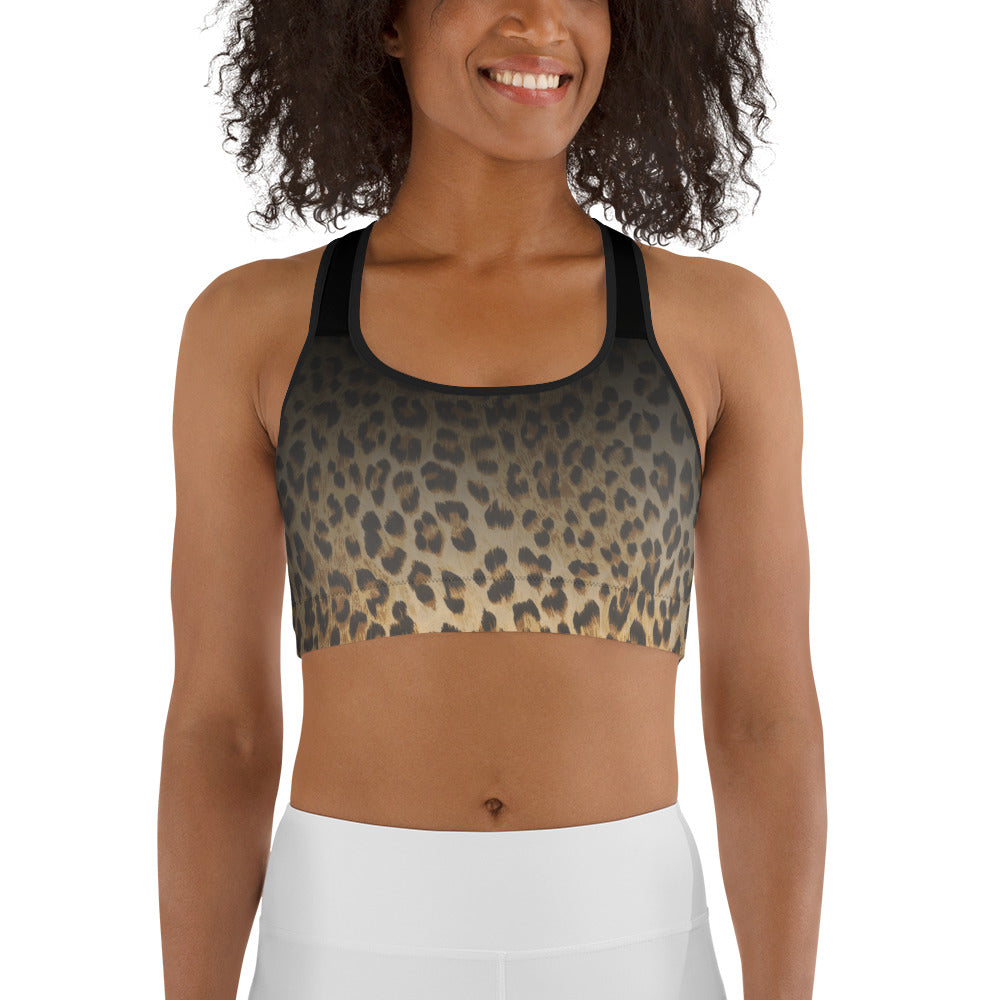 Shadow Leopard Sports bra