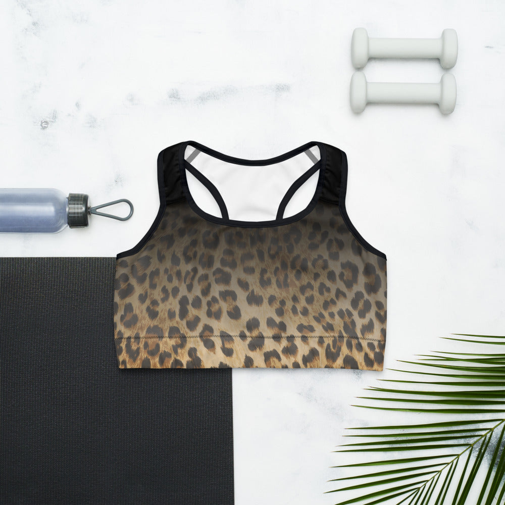 Shadow Leopard Sports bra