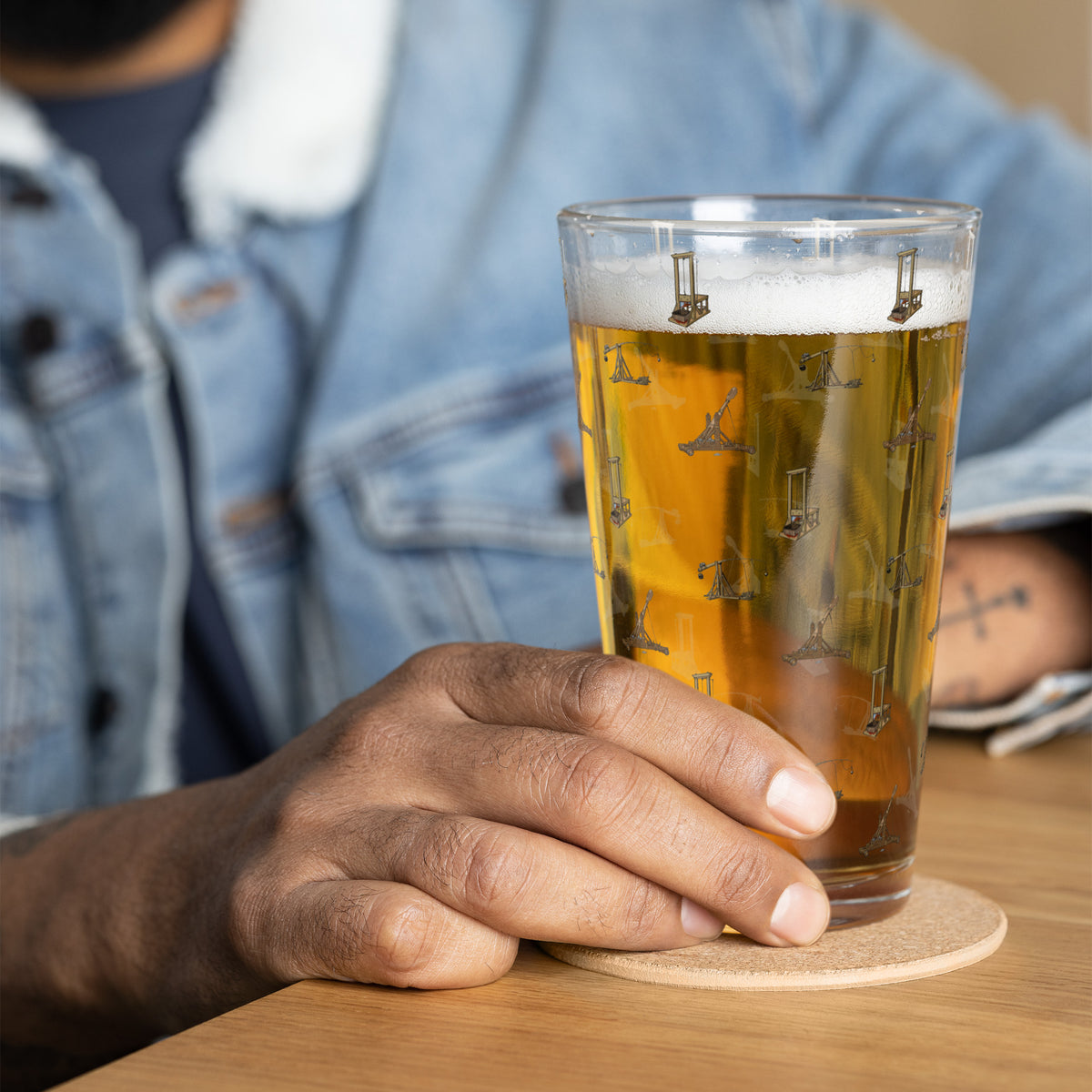 Catapults Trebuchets and Guillotines Shaker Pint Glass