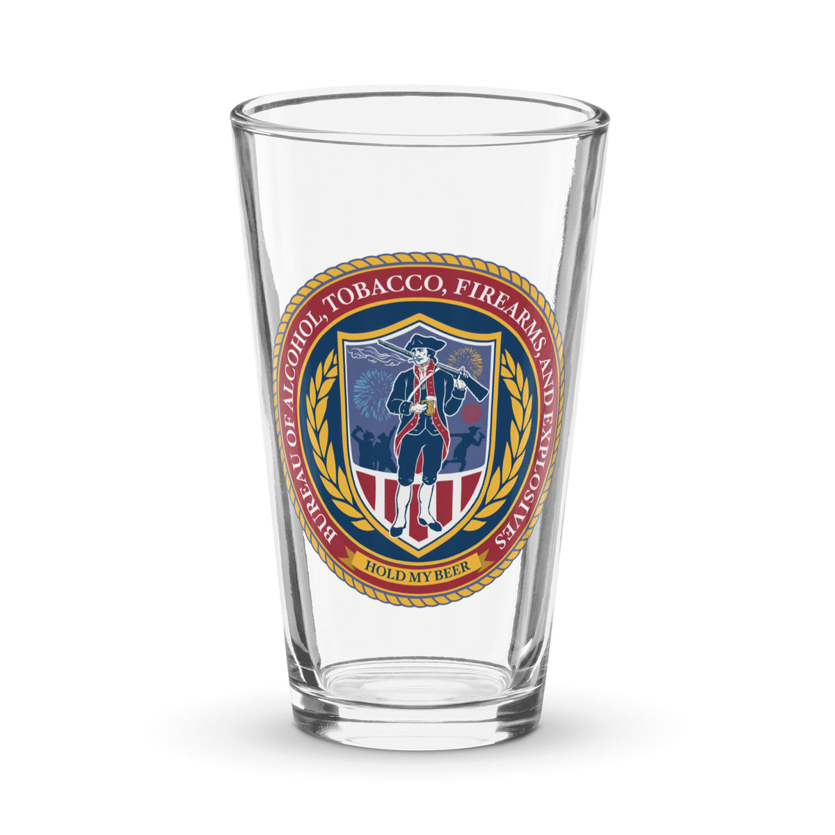 ATF Shaker Pint Glass