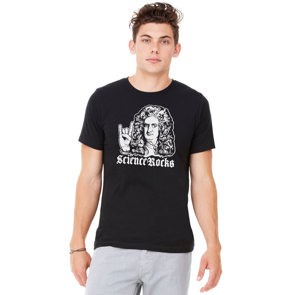 Sir Isaac Newton Science Rocks Baby-Knit Jersey Concert Tee