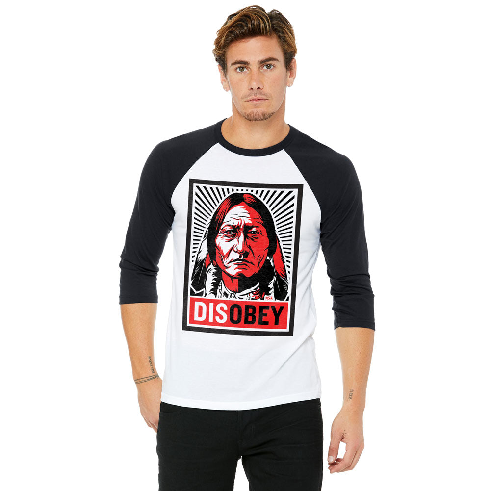 Sitting Bull Disobey 3/4 Sleeve Raglan Shirt