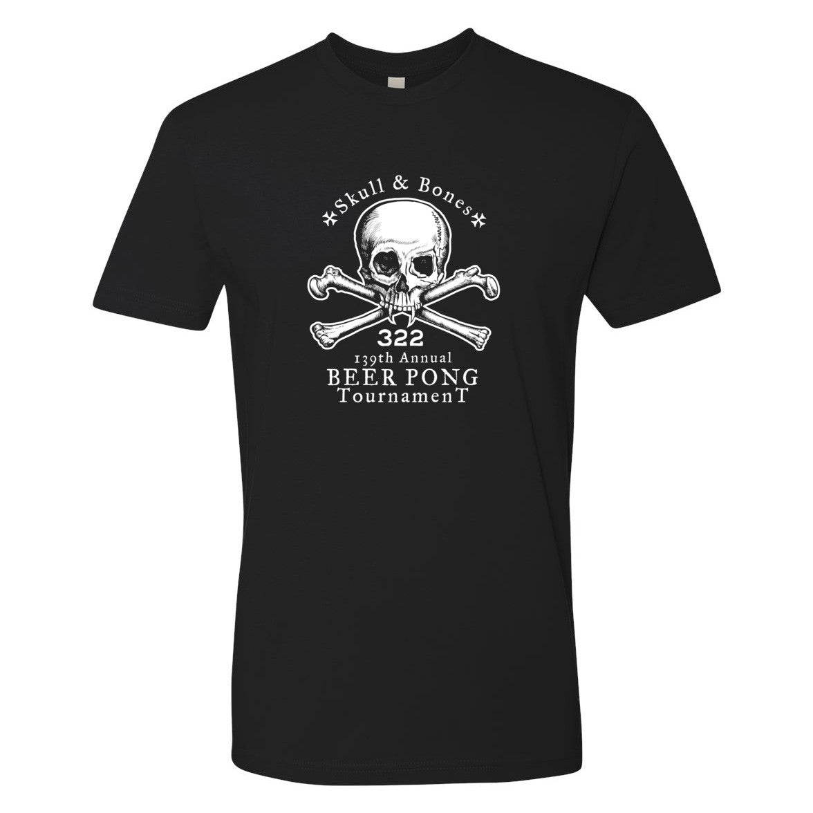 Skull And Bones Annual Invitational Beer Pong Tournament T-Shirt
