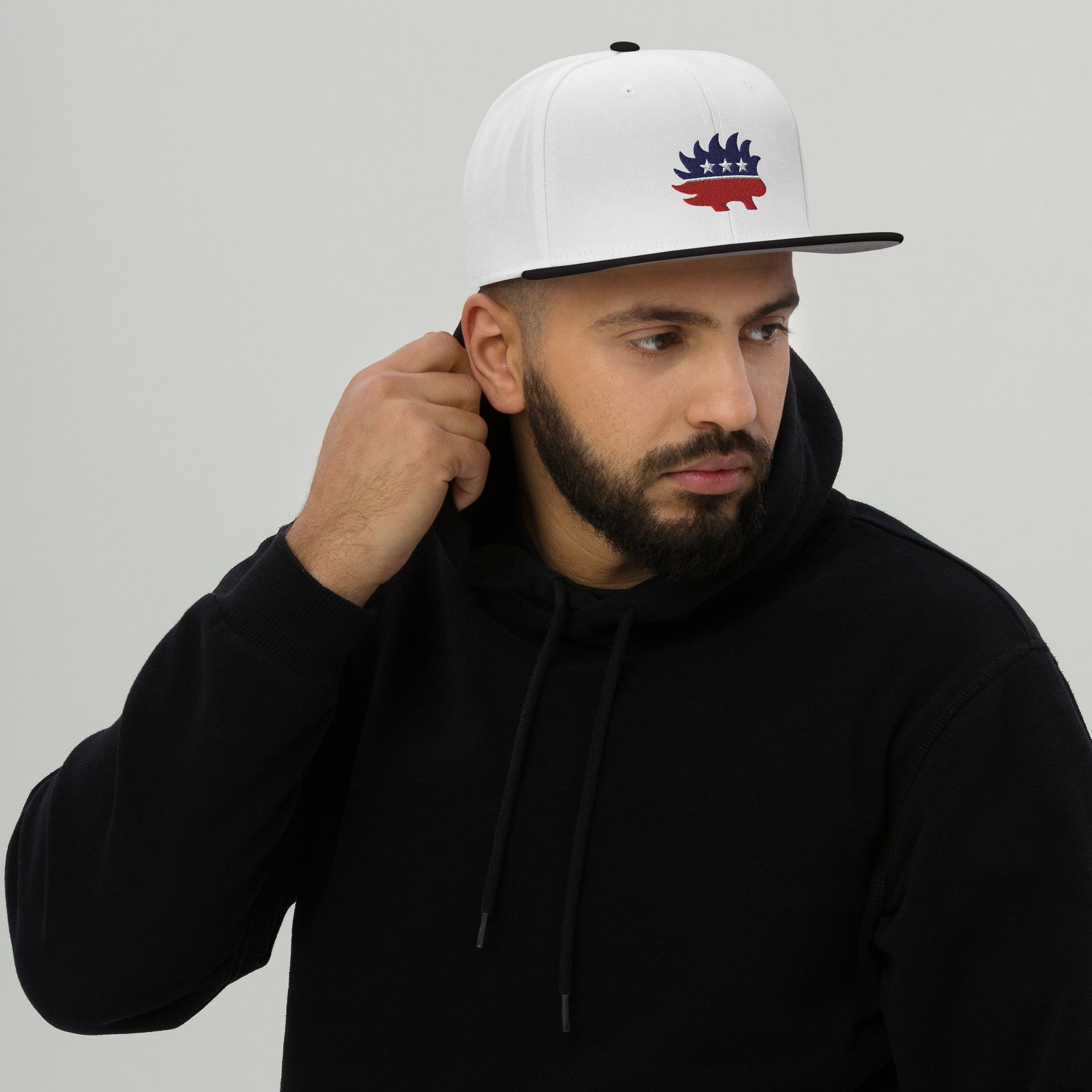 Porcupine Libertarian Snapback Baseball Cap