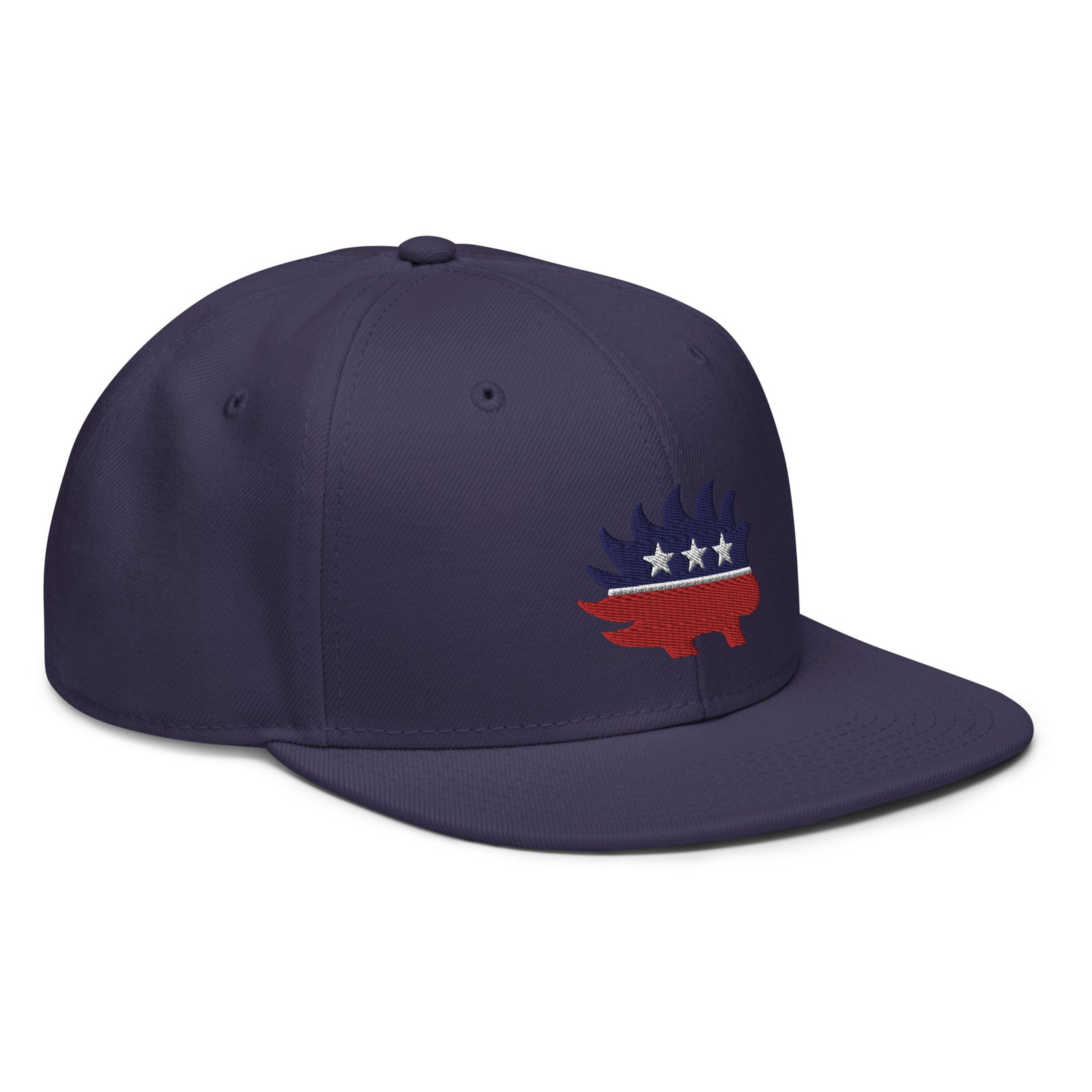 Porcupine Libertarian Snapback Baseball Cap