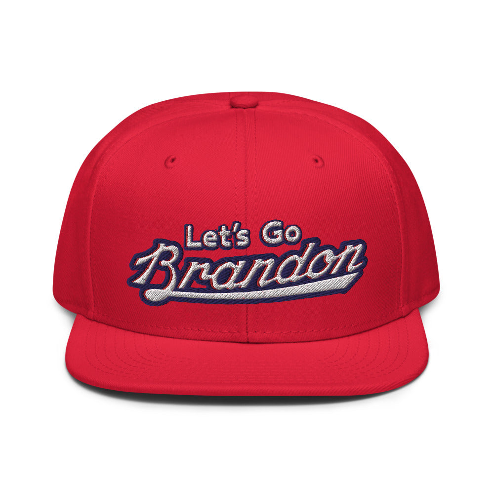 Let&#39;s Go Brandon Pallpark Snapback Hat