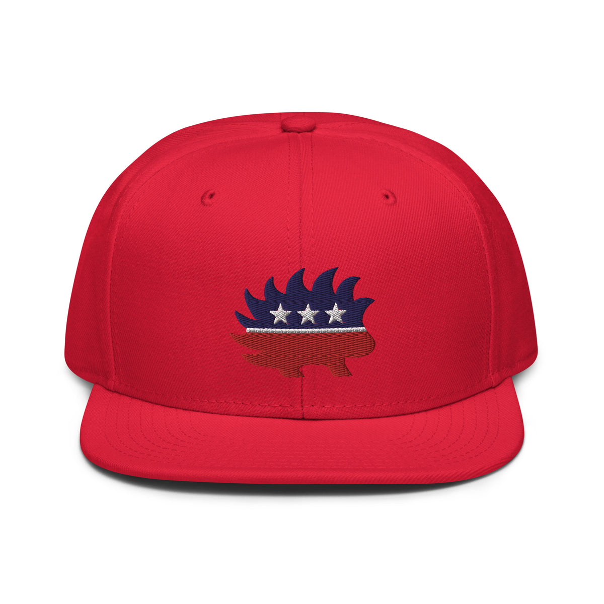 Porcupine Libertarian Snapback Baseball Cap
