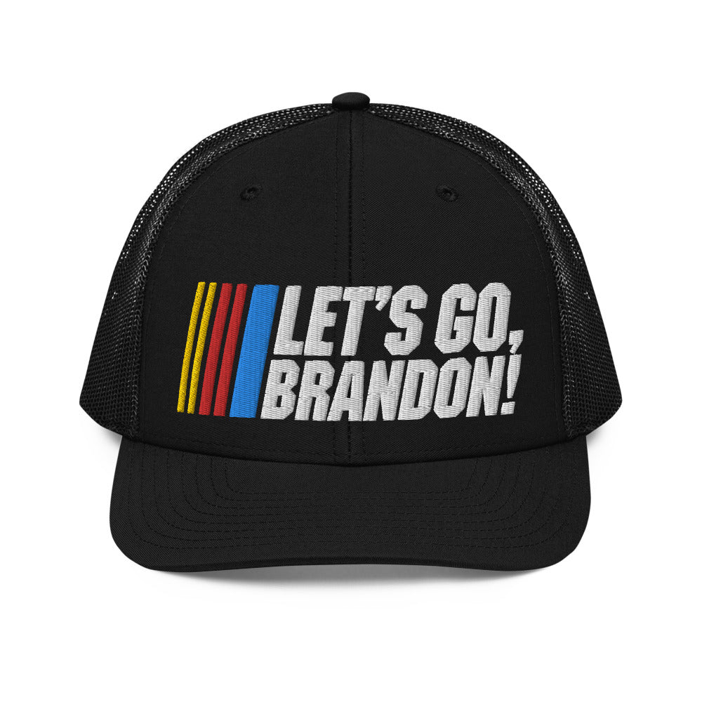 Let's Go Brandon Racing Trucker Cap