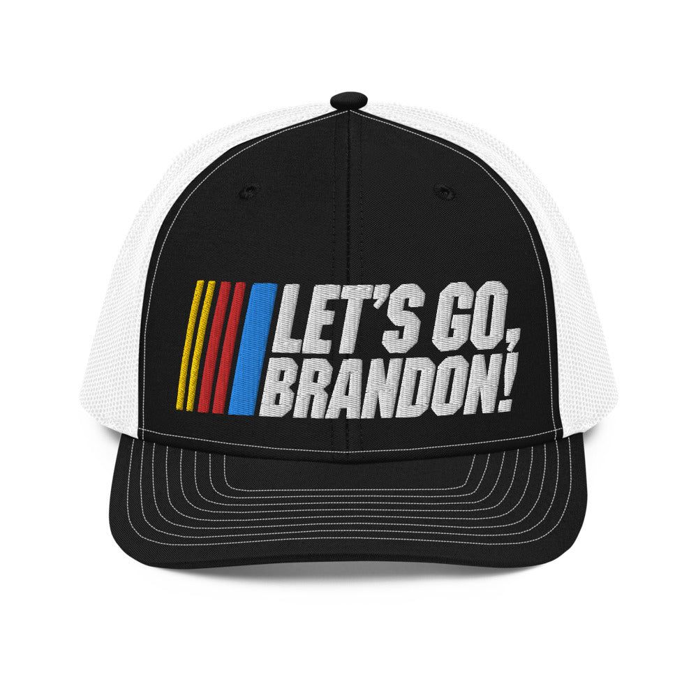 Let&#39;s Go Brandon Racing Trucker Cap