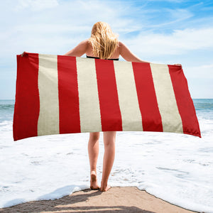 Sons of Liberty Rebel Stripes Beach Towel