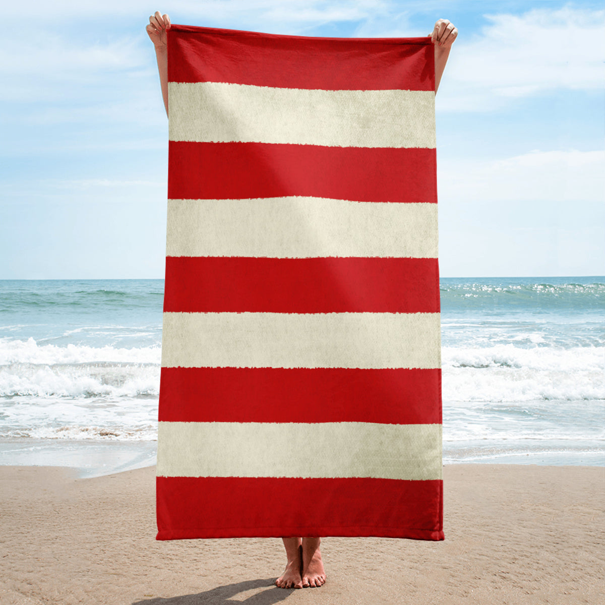 Sons of Liberty Rebel Stripes Beach Towel