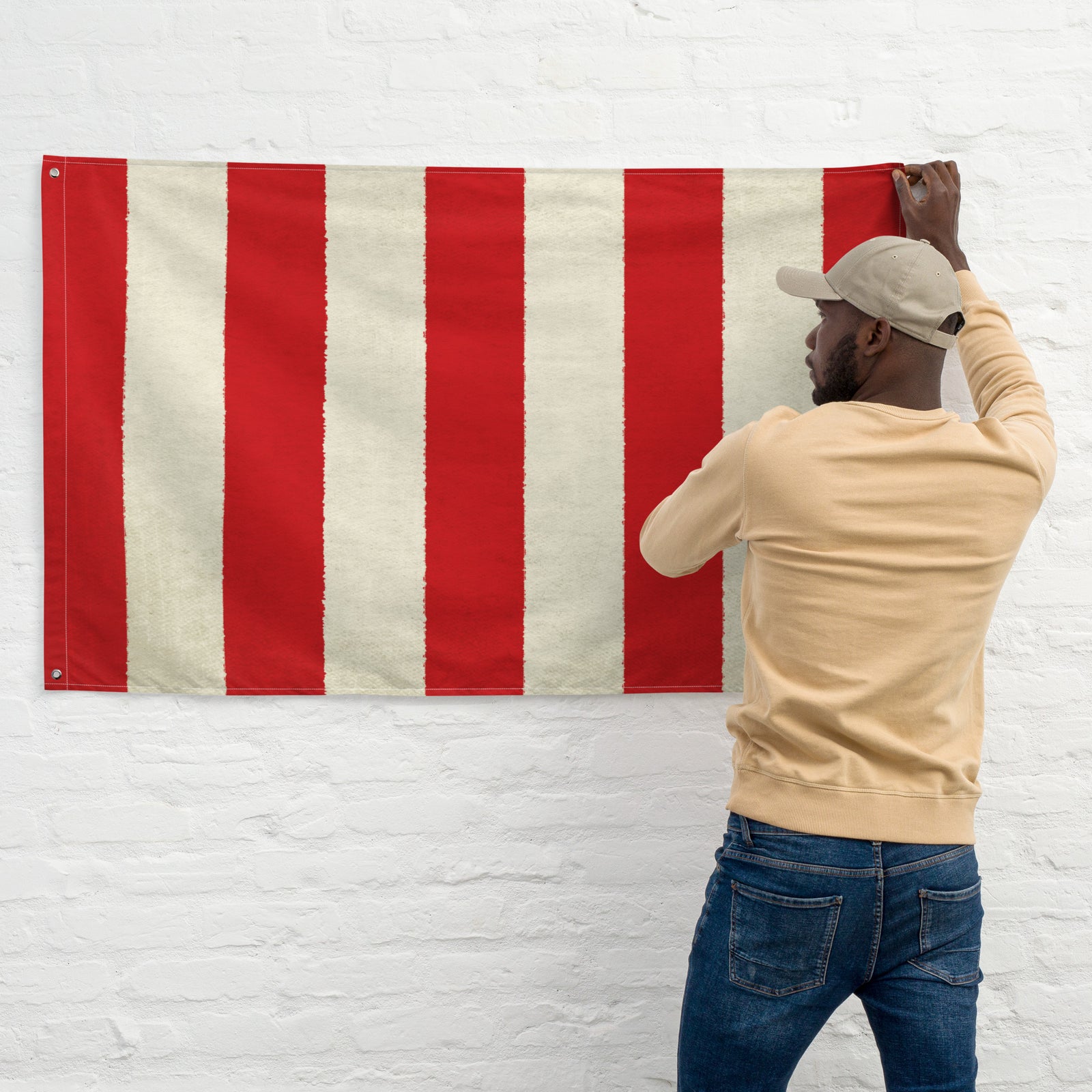 Sons of Liberty Vertical Rebel Stripes Flag