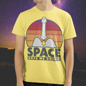 Space Gets Me Going Rocket T-Shirt