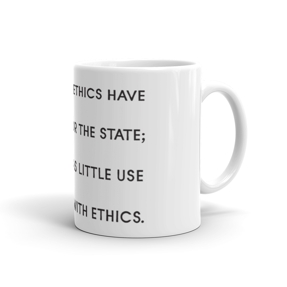 State and Ethics Mug