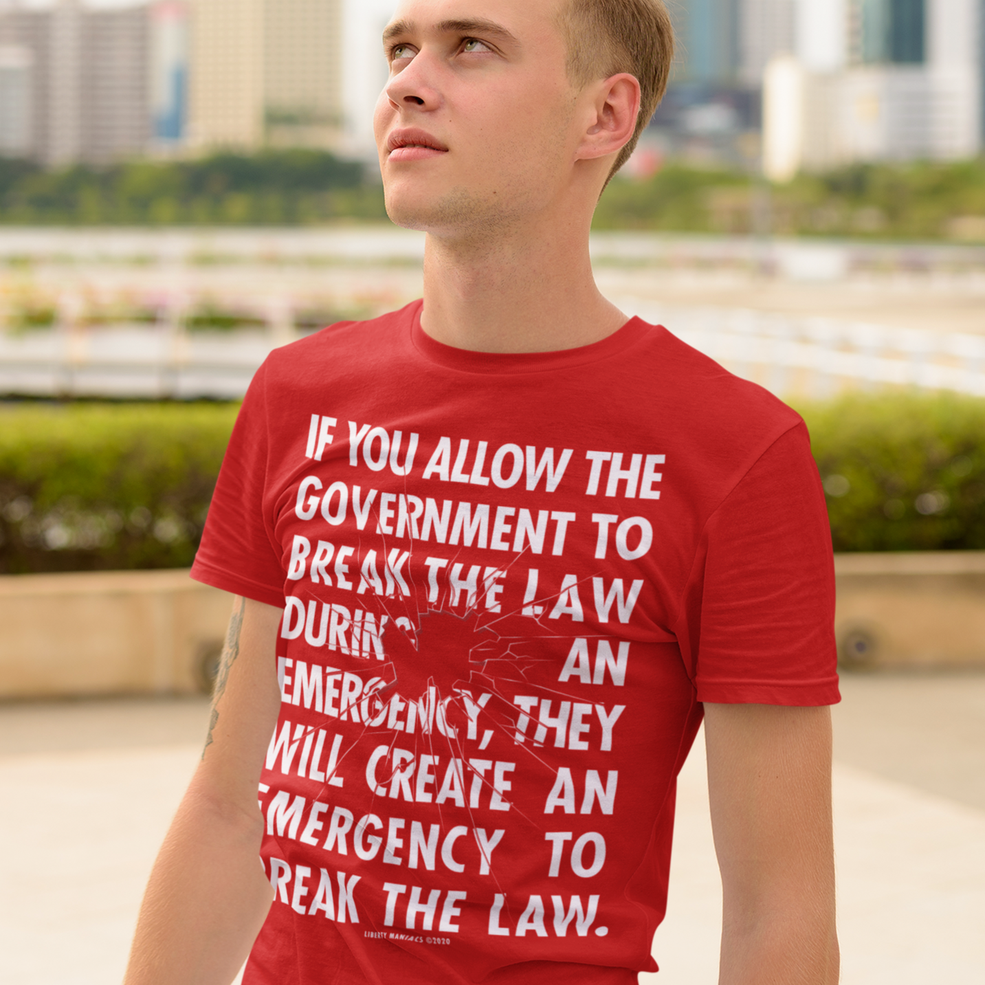 Government Emergency Short-Sleeve Unisex T-Shirt