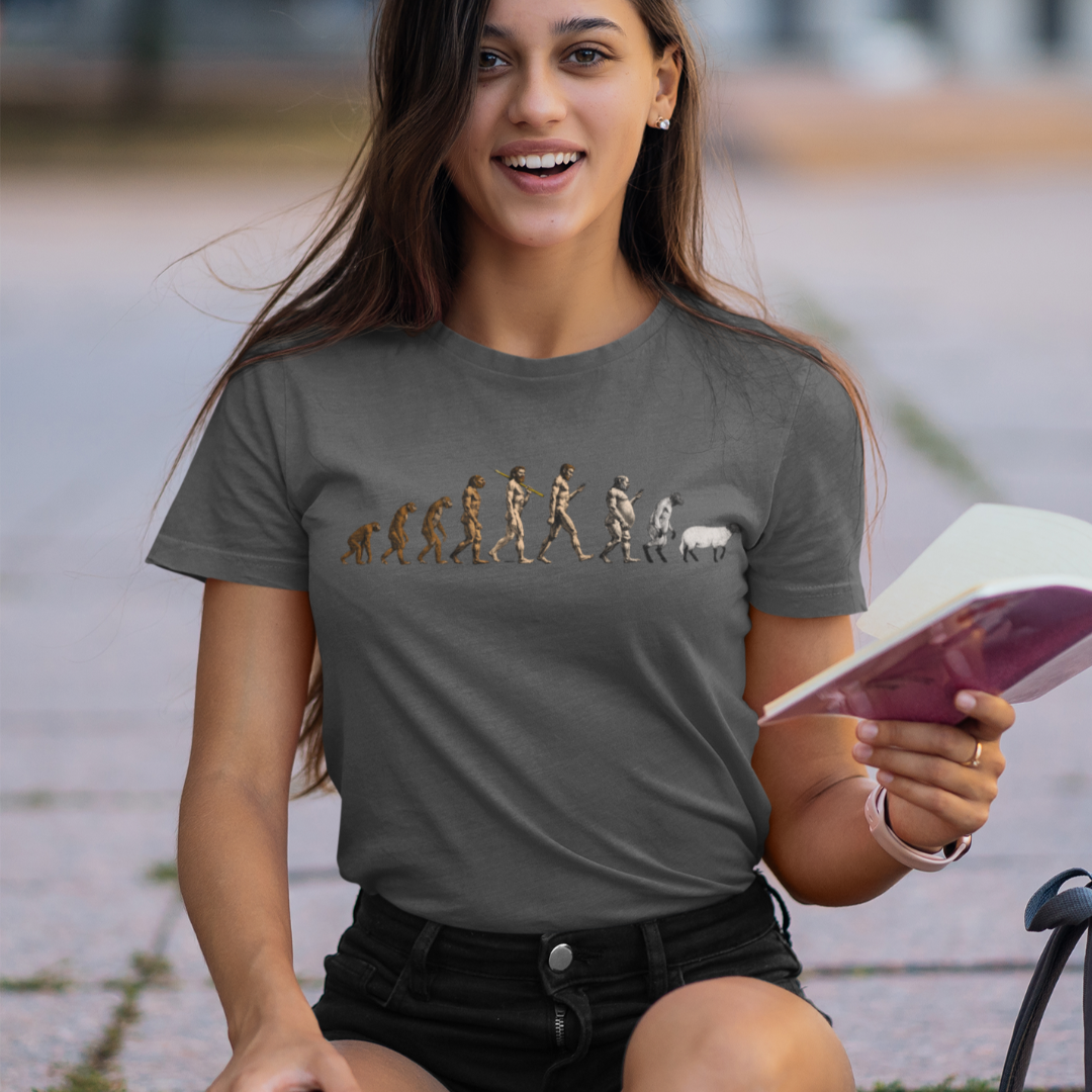 March of Devolution Sheeple T-Shirt