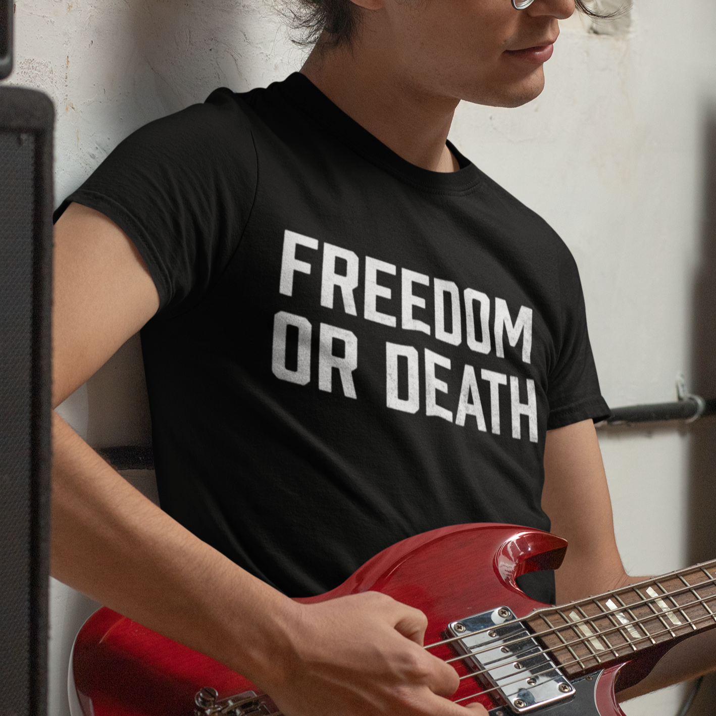 Freedom or Death Short-Sleeve Unisex T-Shirt