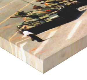 Tank Man Wrapped Canvas Painting