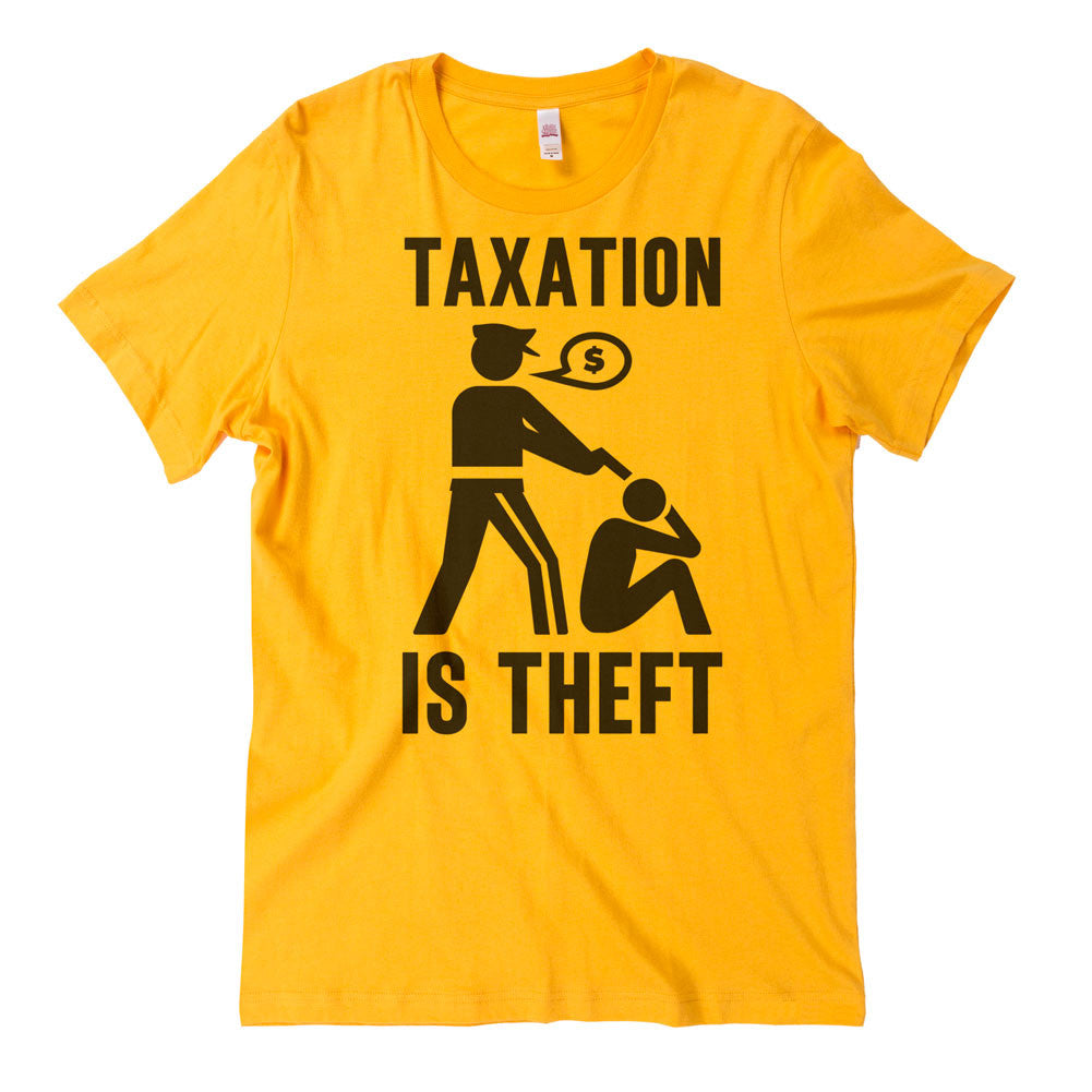Liberty Maniacs Taxation Is Theft Men's Swim Trunks 5XL
