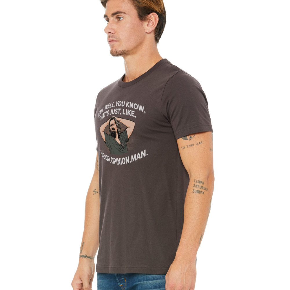 Yeah, Well, You Know, That's Just, Like, Your Opinion, Man The Dude Shirt