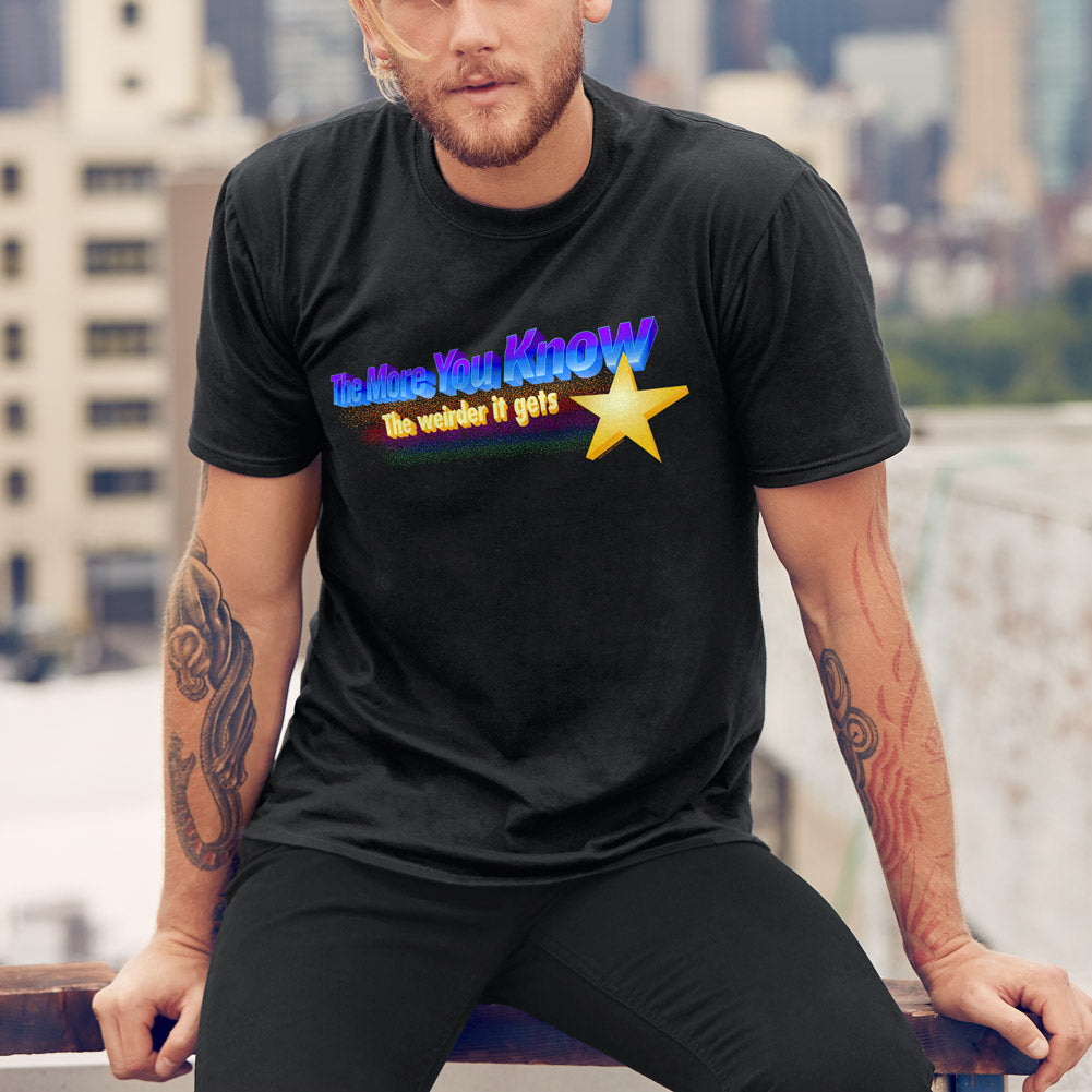 The More You Know The Weirder It Gets Short-Sleeve Unisex T-Shirt