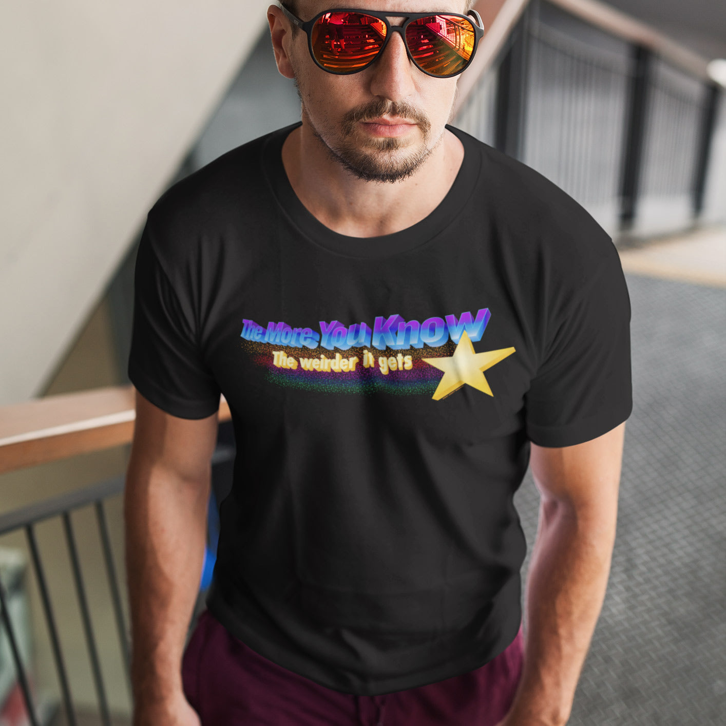 The More You Know The Weirder It Gets Short-Sleeve Unisex T-Shirt