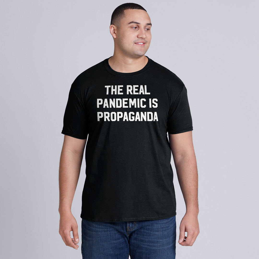 The Real Pandemic is Propaganda Short-Sleeve Unisex T-Shirt