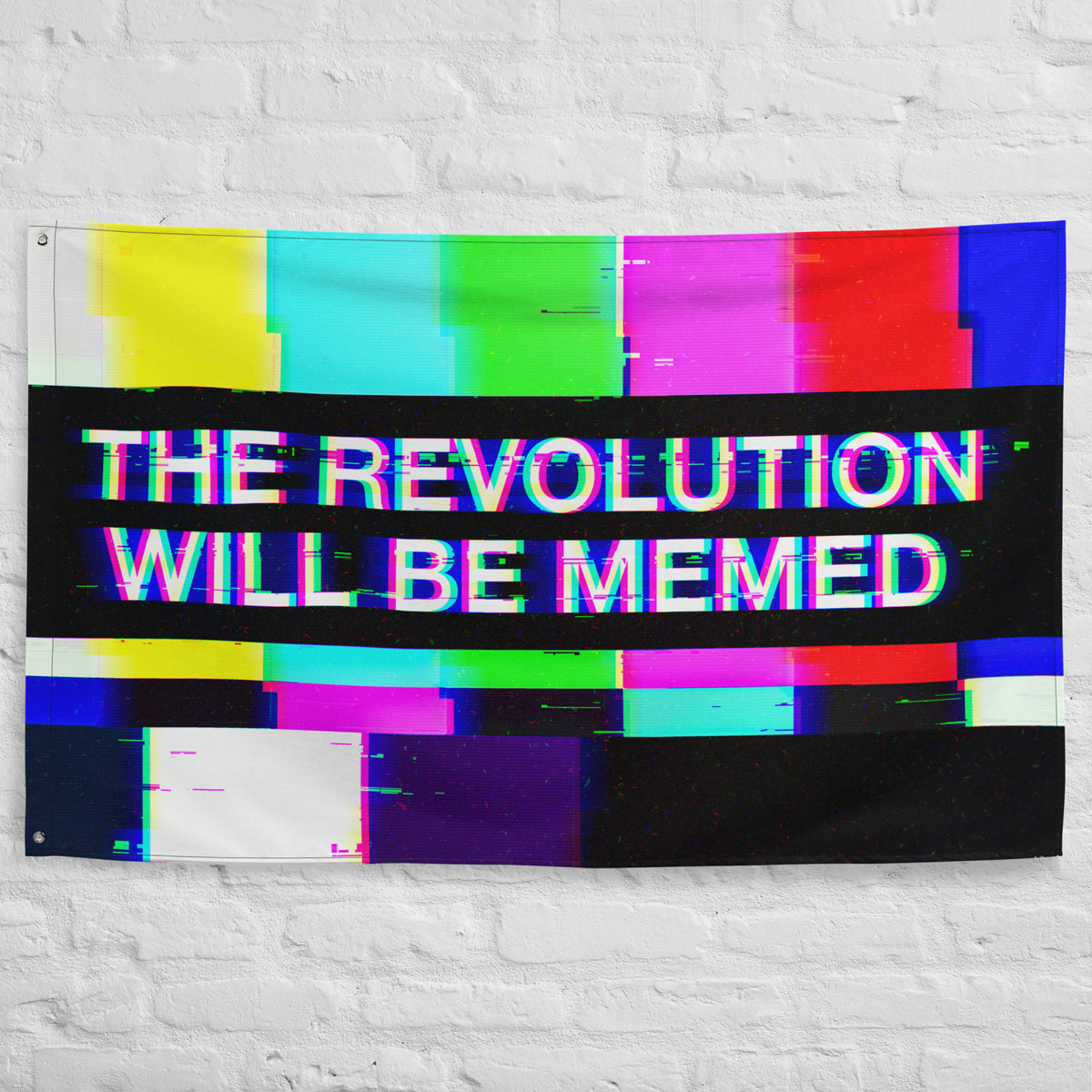 The Revolution Will Be Memed Flag