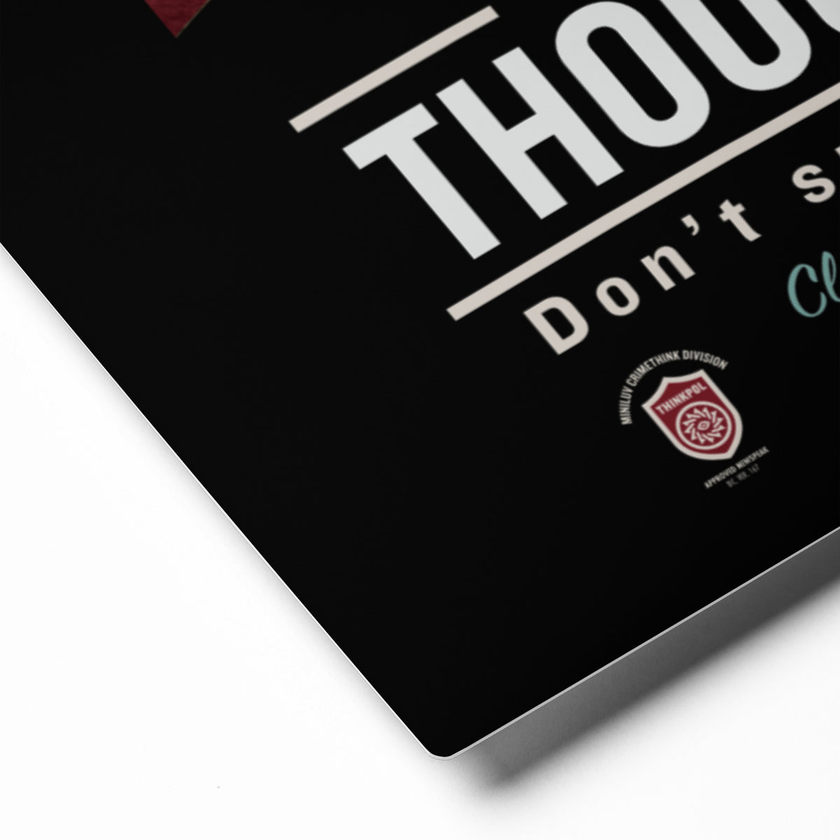 Looks like you&#39;ve Had a Bit Too Much To Think Metal Print