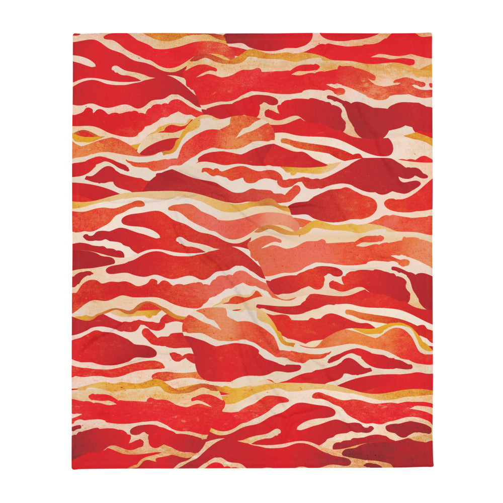 Bacon Throw Blanket