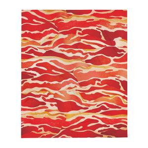 Bacon Throw Blanket