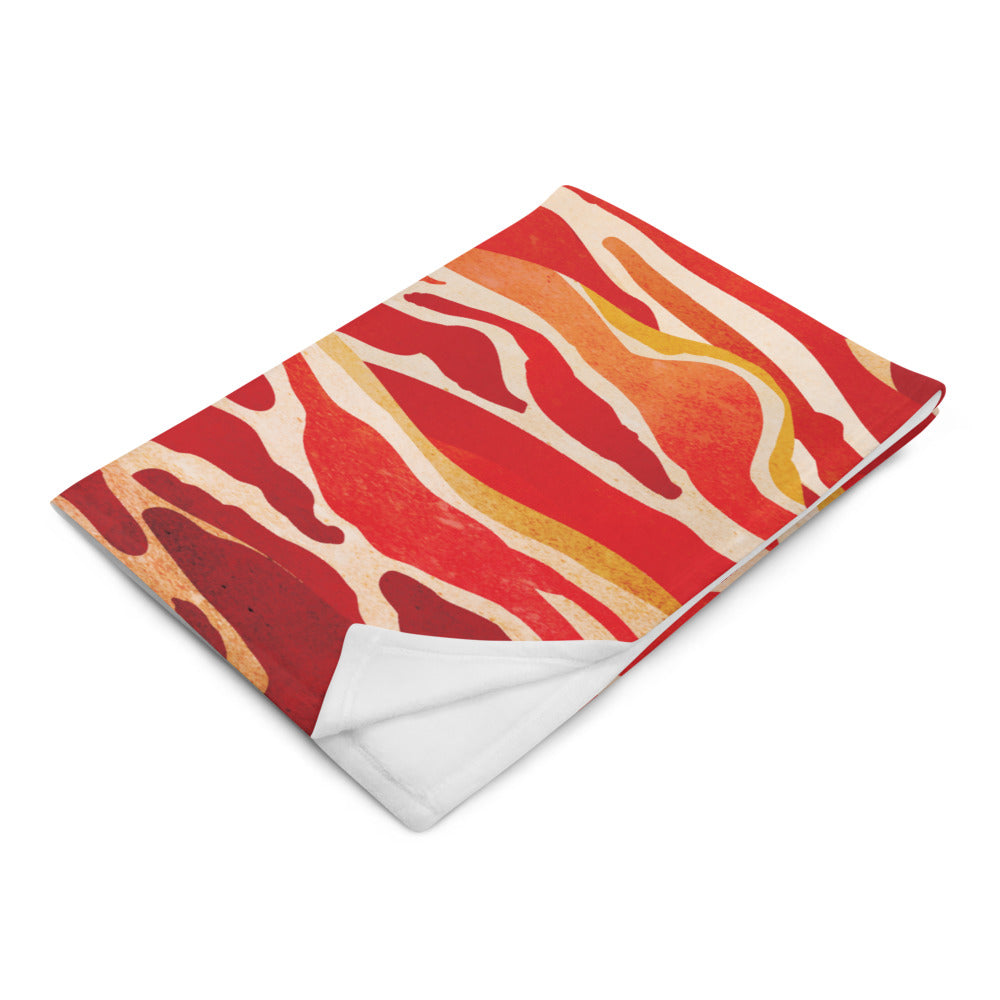 Bacon Throw Blanket