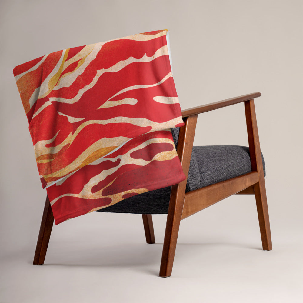 Bacon Throw Blanket