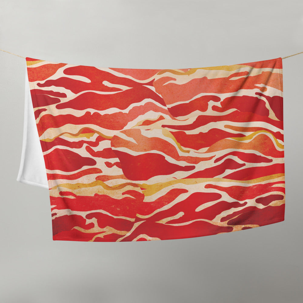 Bacon Throw Blanket