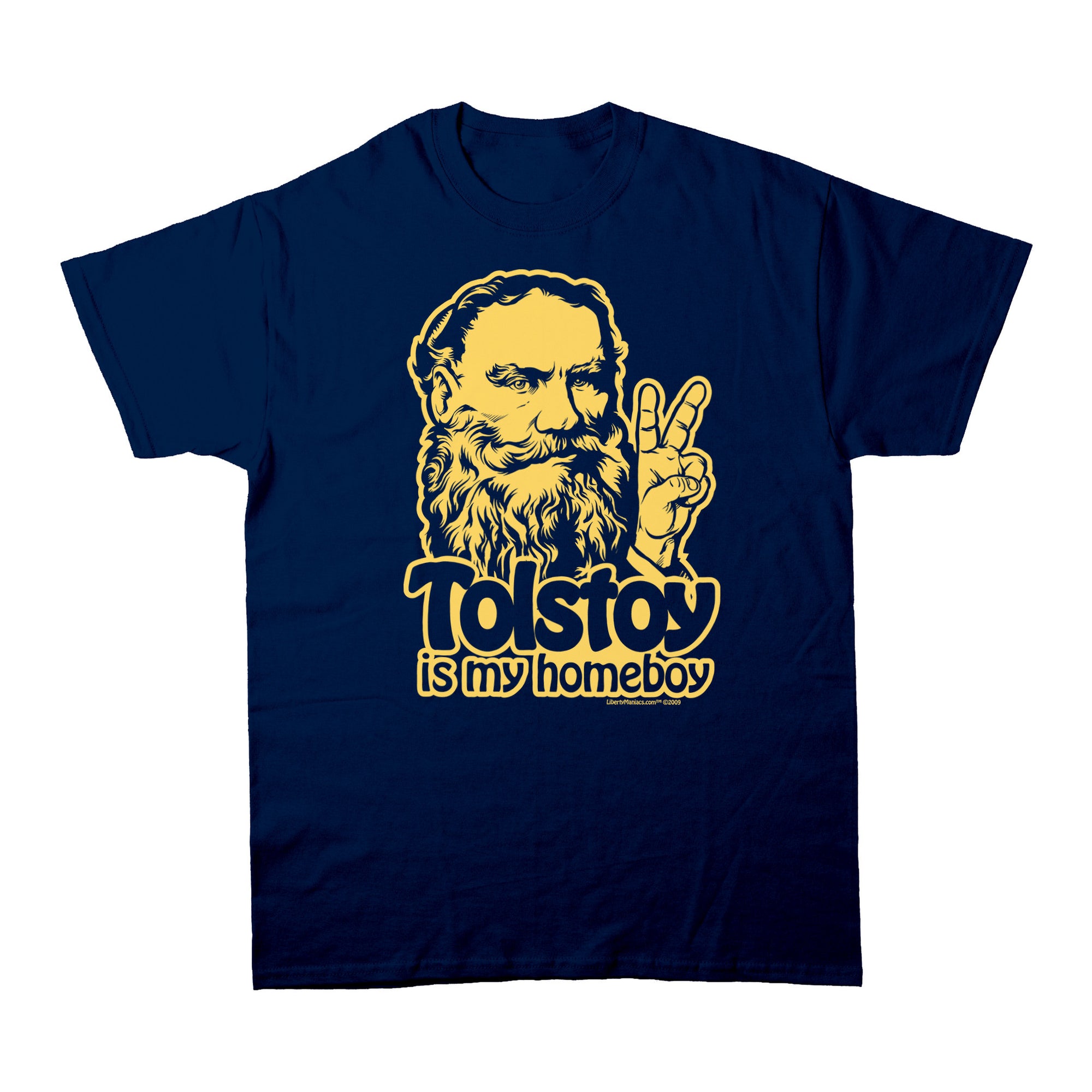 Tolstoy Is My Homeboy Men's T-Shirt