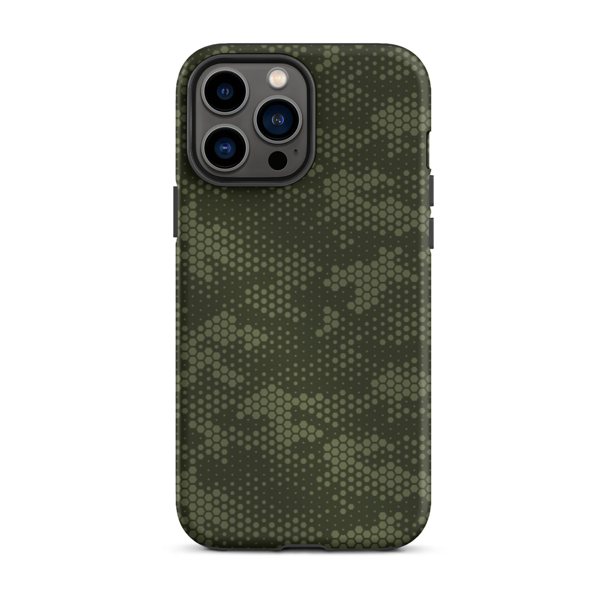 Jungle Digital Camo Tough iPhone case