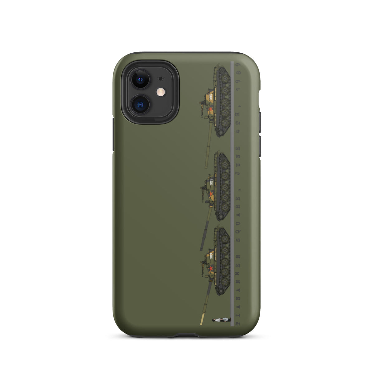 Tank Man 33rd Anniversary Tough iPhone case