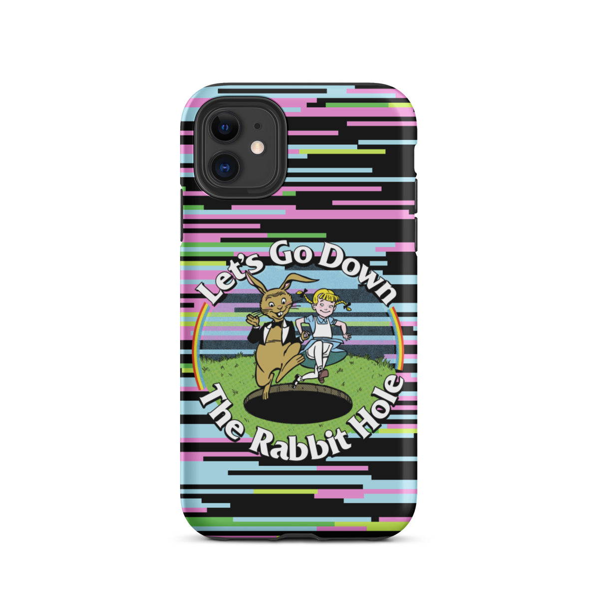 Let&#39;s Go Down the Rabbit Hole Tough iPhone case